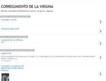 Tablet Screenshot of corregimientolavirginia.blogspot.com