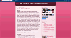 Desktop Screenshot of cikgunoriatijamal.blogspot.com