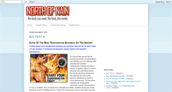 Desktop Screenshot of northofnain.blogspot.com