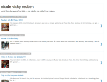 Tablet Screenshot of mynicolevickyreuben.blogspot.com