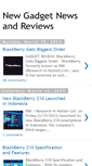 Mobile Screenshot of gadget-reviewed.blogspot.com