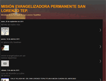 Tablet Screenshot of misionevangelizadorapermanentesnlt.blogspot.com