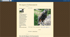 Desktop Screenshot of davfauconnerie.blogspot.com