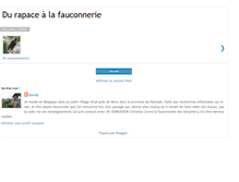 Tablet Screenshot of davfauconnerie.blogspot.com