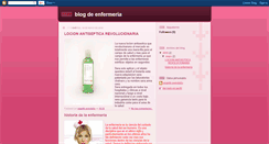 Desktop Screenshot of enfermeriaiablog.blogspot.com
