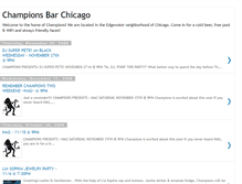 Tablet Screenshot of championsbarchicago.blogspot.com