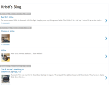 Tablet Screenshot of kristionthego.blogspot.com