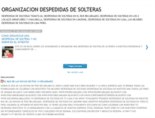 Tablet Screenshot of despedidasdesolteritas.blogspot.com