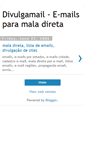 Mobile Screenshot of divulgamail.blogspot.com