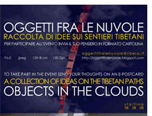 Tablet Screenshot of oggettifralenuvole.blogspot.com