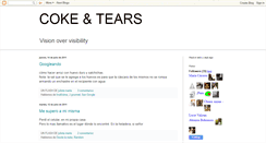 Desktop Screenshot of cokeandtears.blogspot.com