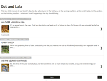 Tablet Screenshot of dotandlala.blogspot.com