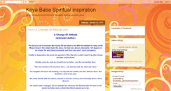 Desktop Screenshot of kriyababa.blogspot.com