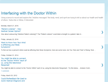 Tablet Screenshot of doctor-within.blogspot.com