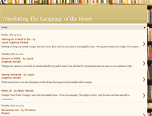 Tablet Screenshot of heartbeatdecoded.blogspot.com