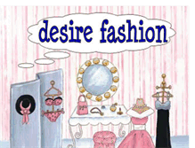 Tablet Screenshot of desire-fashion.blogspot.com