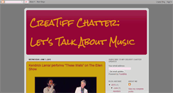 Desktop Screenshot of creatiffchatter.blogspot.com