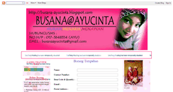 Desktop Screenshot of busana-ayucinta.blogspot.com