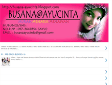 Tablet Screenshot of busana-ayucinta.blogspot.com