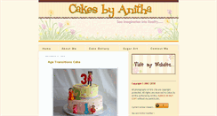 Desktop Screenshot of cakesbyanitha.blogspot.com