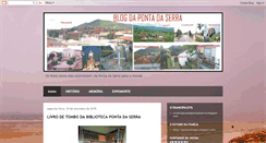Desktop Screenshot of blogdapontadaserra.blogspot.com