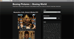 Desktop Screenshot of boxingpix.blogspot.com