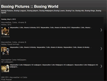 Tablet Screenshot of boxingpix.blogspot.com