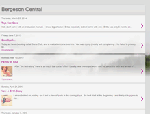 Tablet Screenshot of bergesoncentral.blogspot.com