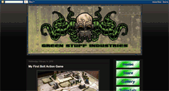 Desktop Screenshot of greenstuffindustries.blogspot.com