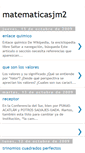 Mobile Screenshot of matematicasjm2.blogspot.com