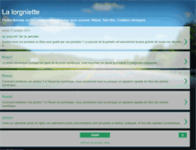 Tablet Screenshot of lalorgniette.blogspot.com