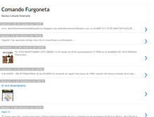 Tablet Screenshot of comandofurgoneta.blogspot.com