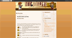 Desktop Screenshot of mybrutecheatsz.blogspot.com