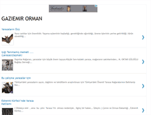 Tablet Screenshot of gaziemir-orman.blogspot.com