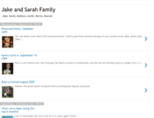 Tablet Screenshot of jakeandsarahfamily.blogspot.com