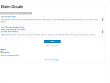 Tablet Screenshot of eldenoncale.blogspot.com