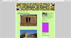 Desktop Screenshot of canelaycoco.blogspot.com