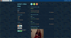 Desktop Screenshot of emilysvlog.blogspot.com