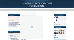 Desktop Screenshot of congresopatagonicodeturismo2010.blogspot.com