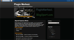 Desktop Screenshot of pluginmerkezi.blogspot.com