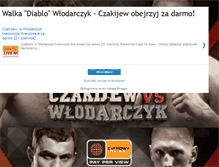 Tablet Screenshot of czakijewwlodarczykstream.blogspot.com