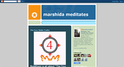 Desktop Screenshot of marshidameditates.blogspot.com