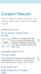 Mobile Screenshot of couponheaven.blogspot.com