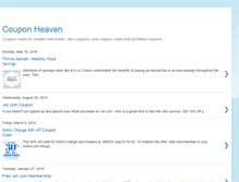 Tablet Screenshot of couponheaven.blogspot.com