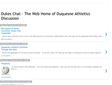 Tablet Screenshot of dukeschat.blogspot.com
