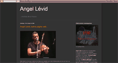 Desktop Screenshot of angel-levid.blogspot.com