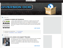 Tablet Screenshot of diversion-ocio.blogspot.com
