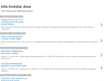 Tablet Screenshot of infoinvestorarea.blogspot.com