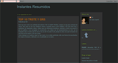 Desktop Screenshot of instantesresumidos.blogspot.com