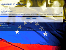 Tablet Screenshot of misionvenezuela.blogspot.com